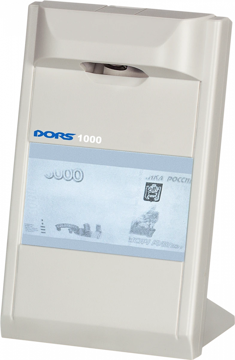Детектор банкнот DORS 1000 (серый)